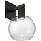 Access Lighting Port Nine Burgundy, Burgundy LED Wall Sconce, Matte Black Finish, Clear Glass 63145LEDD-MBL/CLR - alternate 9